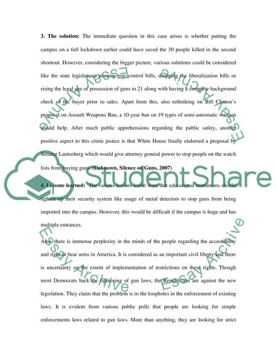 Security in Educational Institutions