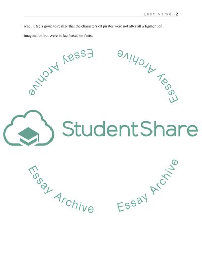 Response of the General History of the Pyrates by Daniel Defoe