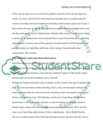Skills of Male and Female Indwelling Urinary Catheterisation Including Reducing the Infection Risk