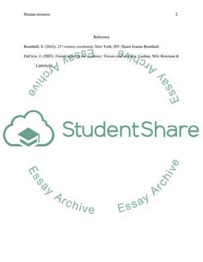 Unionization in the Academy