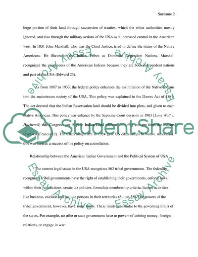 Reservation to Resurgence-Contemporary Context