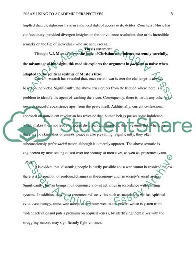 The Power of Nonviolence