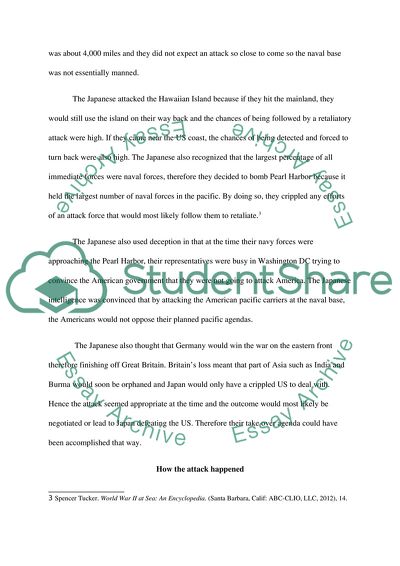 Attack on Pearl Harbor