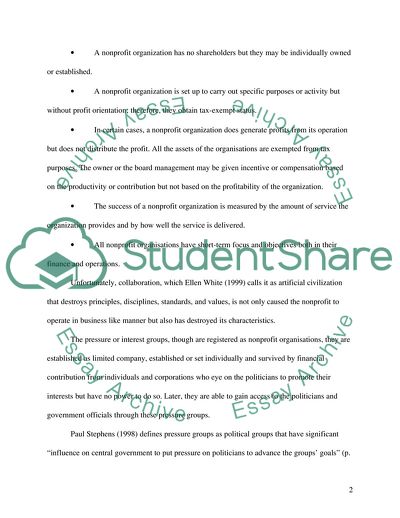 Pressure Group Have Too Much Access to Politicians