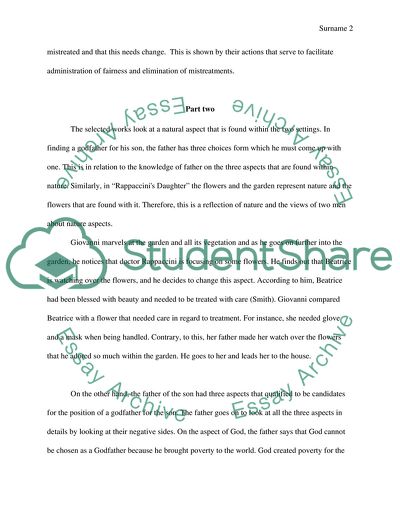 COMPARE AND CONTRAST ESSAY OF