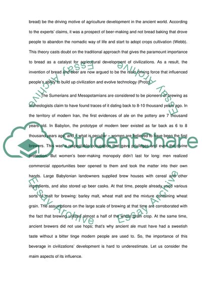 Beer and Mind-Altering Substances in Religion