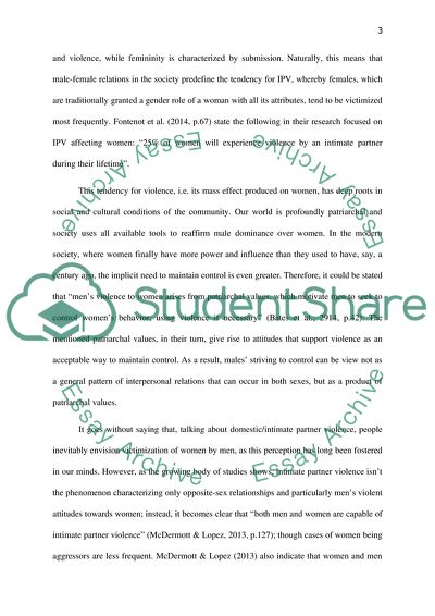 Heterosexual and Same-Sex Intimate Partner Violence