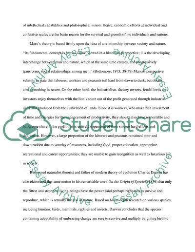 Karl Marx and Economic Determinism