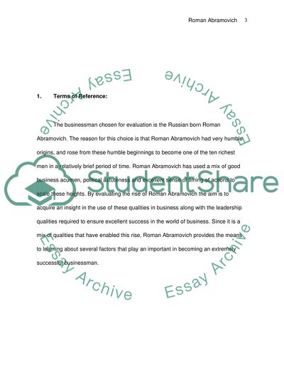 The Lifestyle of Roman Abramovich