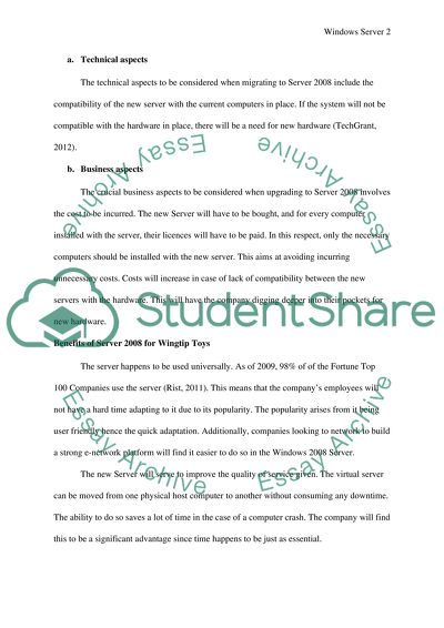 Advantages and Disadvantages of Windows Server 2008