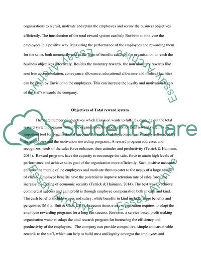 total rewards system proposal essay example topics and well extract of sample total rewards system proposal
