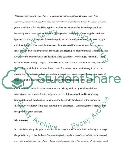 Aalsmeer Introduces Electronic Platform for Online Trading