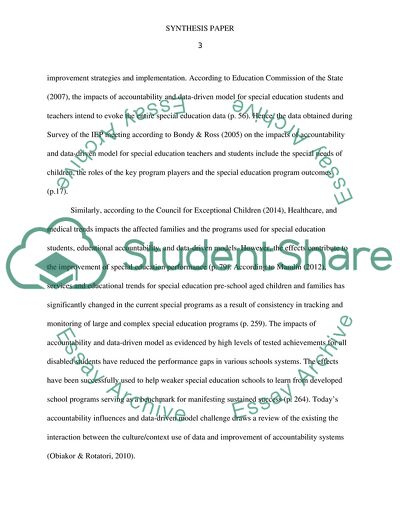 Educational and Healthcare Outcomes for Exceptionale Individuals