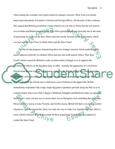 Historical Problems of Imperial Africa