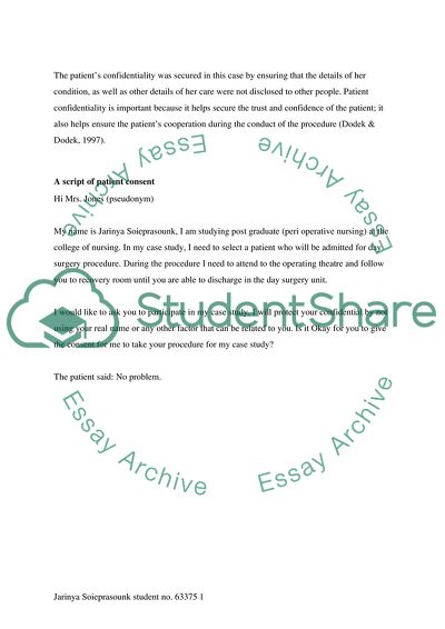 Recovery to Discharge Patient Management: Hystroscopy Dilatation and Curettage