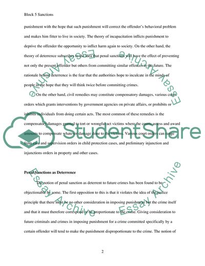 Informal sanctions picture