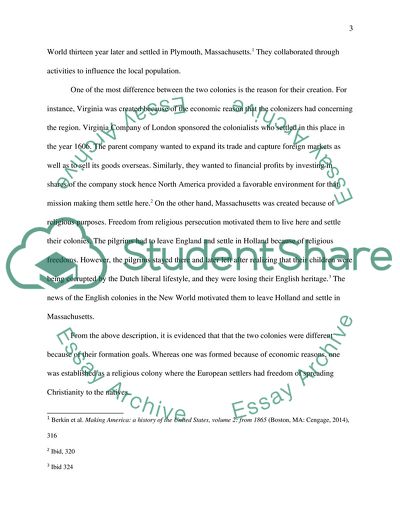 The Creation of Virginia and the Massachusetts Bay Colonies