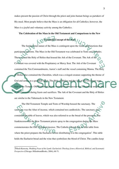 The Mass - a Joyful Activity