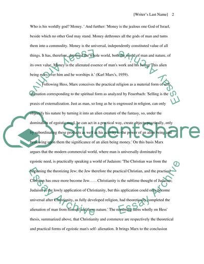 Alienation and Emancipation