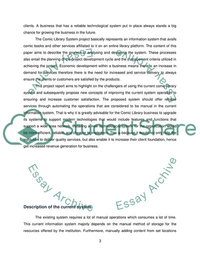 Online Comic Library System