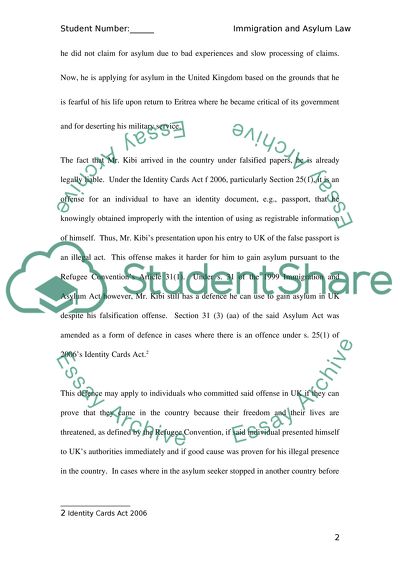 How to Claim an Asylum
