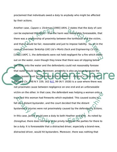 Law in Practice: Law in Tort