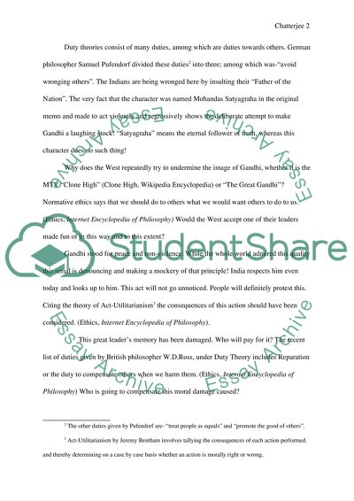 Analysis of The New Adventures of the Great Gandhi Comedy