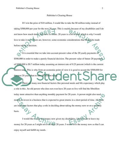 Publishers Clearing House