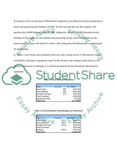 Managerial Accounting and Organizational Controls