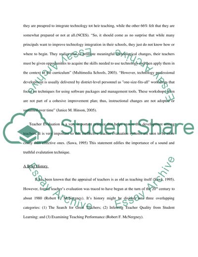 Formative and Sumative Evaluations