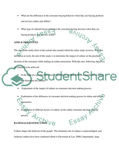 purchase decision thesis