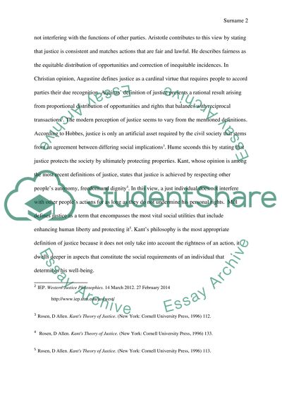 Justice as a Controversial Topic in Philosophy