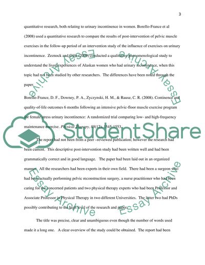 The Issue of Urinary Incontinence in Women