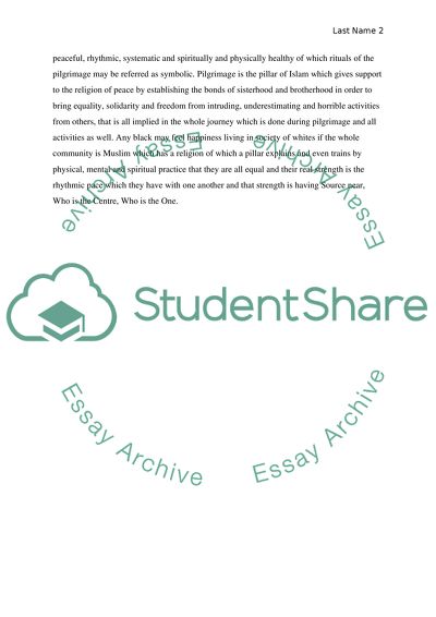 The Pilgrimage in Islam