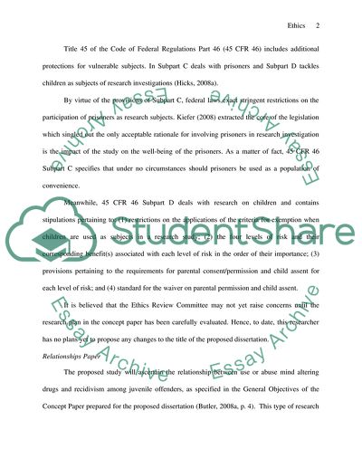 The North Central University Ethics Committee