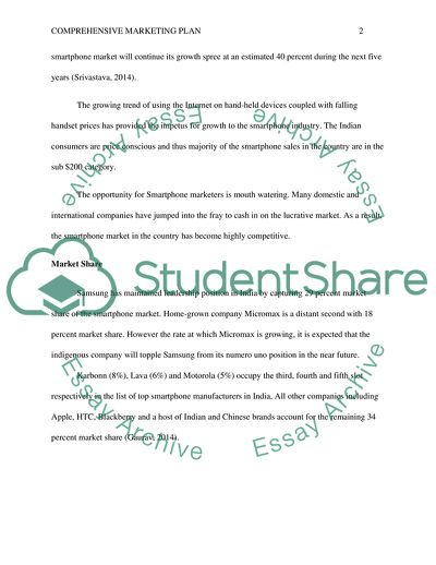 Comprehensive Marketing Plan