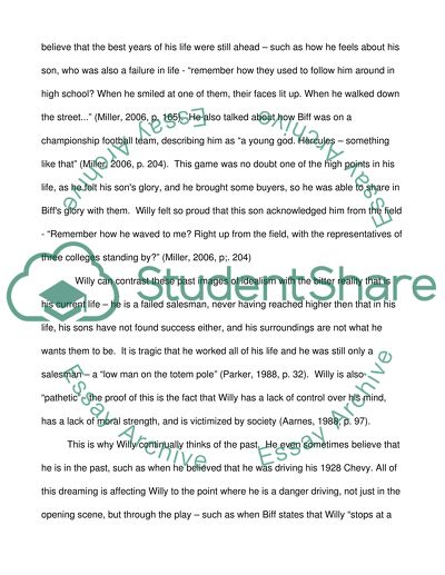 The significance of the fact that death of a salesman is subtitled