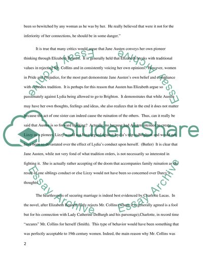 Pride and Prejudice and Jane Austen