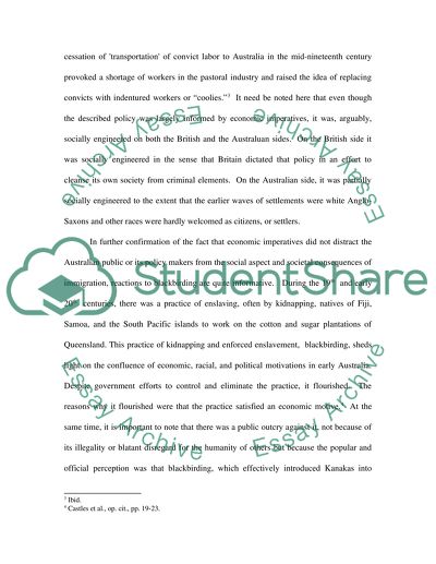 Migrants And Refugees In The Australian Society