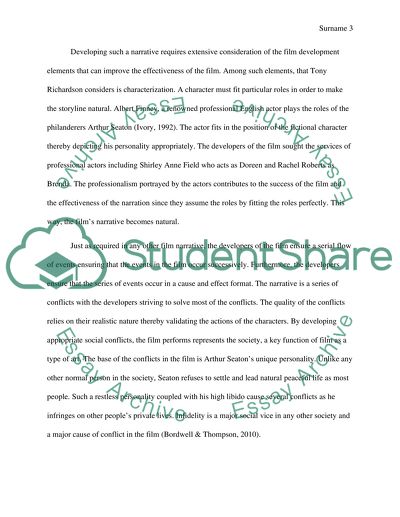 Saturday Night and Sunday Morning