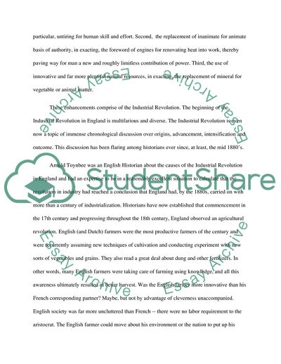 Industrial Revolution in England