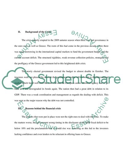 European Sovereign Debt Crisis during 2010-2011