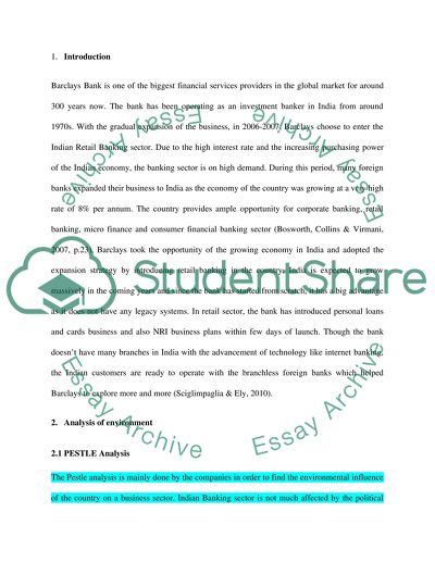 Barclays Bank in India