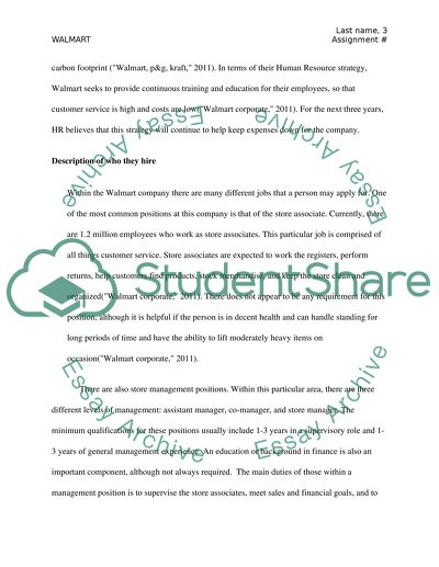 Staffing Report (final project for the HRM class )