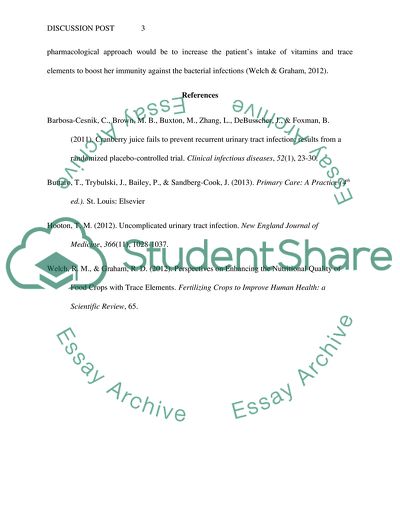 Cause of Genitourinary Complications