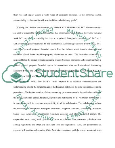 Australian Accounting Philosophies and Theories