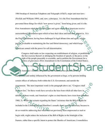 Why a Free Press is Important for a Liberal Democracy