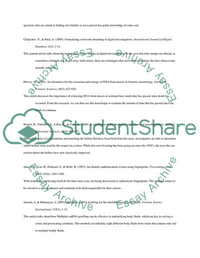 Wearable Technology for Crime Scene Investigation