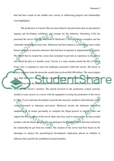 Alfred Hitchcocks Psycho