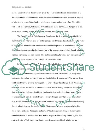 Comparison and Contrast JB